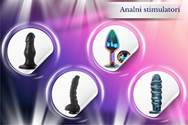 Sve sto vam je potrebno za analnu stimulaciju, analni stimulatori, analni dildoi, analni vibratori itd.